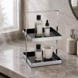 Double Layer Desktop Organizer No Drill