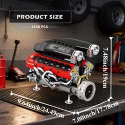 Engine Building Set Engine Model Physical