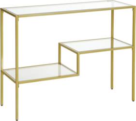 Entryway Console Table with 3 Shelves