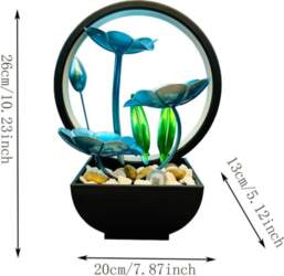 Feng Shui Desktop Fountain with Light