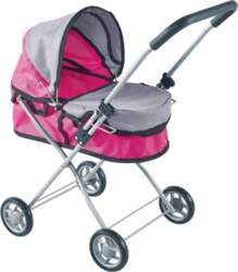 Foldable Doll Pram Stroller Simulation Doll