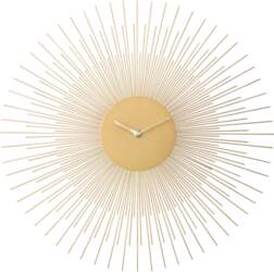 Francfranc Sonne Wall Clock Gold Wall