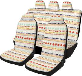Full Set Dot Stripe Fabric Five
