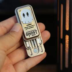 Ghost  Fidget Slider Tuning Fork Slider