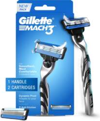 Gillette Mach 3 (Handle + 2