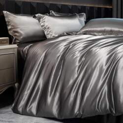 High End Satin Bed Sets Summer