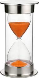 Hourglass, 10-minute timer, waterproof, double-layered, for