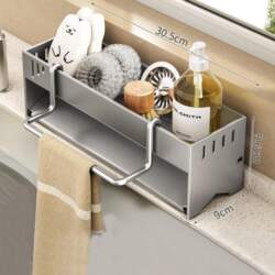 Kitchen Rack Multi-purpose Storage Rack Rag