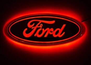 LED Gaismas Logo Uzlīme priekš Ford