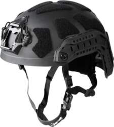 Lightweight tactical FAST helmet with third-generation
