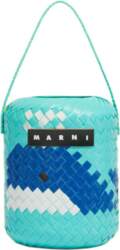Marni Market Letter Patch Whale Pattern