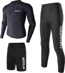 Mens UV Protection Rash Guard Set