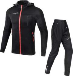 Mens Winter Cycling Jacket Set Windproof
