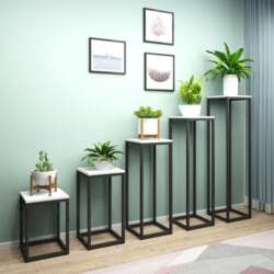 Modern Iron Art Floor-Standing Flower Pot