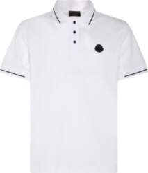 Moncler Logo Patch Button Closure Short
