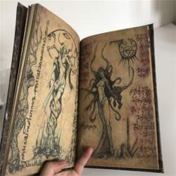 Necronomicon Dark Magic Book Demon Evil