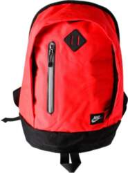 Nike Polyester Backpack Regular Unisex Red