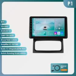 Ossuret Android 13 automašīnas radio priekš