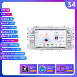 Ossuret Android Viedais FM Auto Radio