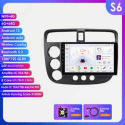 Ossuret Vieda 2DIN Android 14 Auto
