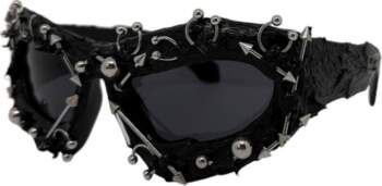 Oversized Alien Shape Punk Sunglasses with