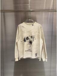 Oversized Cotton Long Sleeve Tee Women