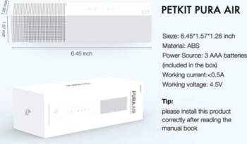 Petkit Automatic Cat Dog Odor Remover