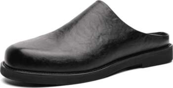 Plus Size 46 Backless Man Mules