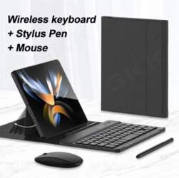 PU Leather Wireless Keyboard Fold Case