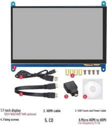 Raspberry Pi 7 Capacitive Touch IPS