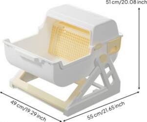 Semi-Automatic Waste Pan Quick Cleaning Cat