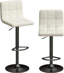 Set of 2 Adjustable Bar Stools