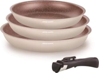 Set of 3 frying pans -