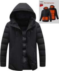 Smart Dual-Control USB Heated Winter Jacket