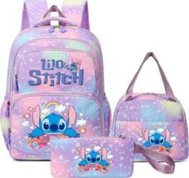 Stitch Backpack Set for Kids, Large