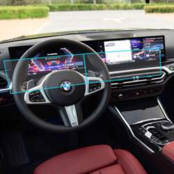 Tempered glass screen protector For BMW