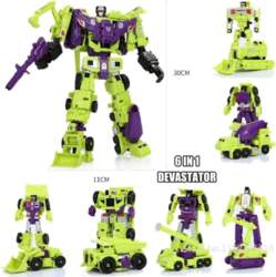Transformējamie roboti HZX Defensor Bruticus Superion