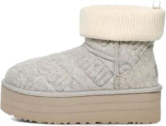 UGG  Classic Mini Platform Felted Boot
