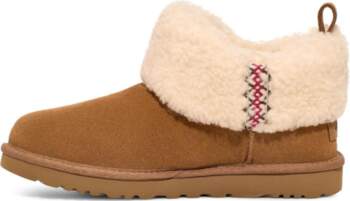 UGG  Ultra Mini Braid Boot Chestnut