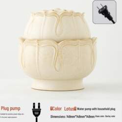 USB Ceramic Fountain: Creative Desktop Water