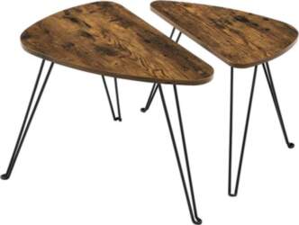 VASAGLE Set of 2 Side Tables