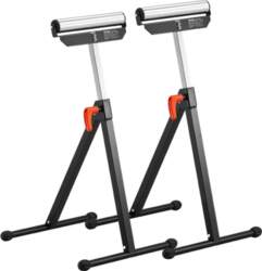 VEVOR 2-Pack Roller Stands, 61 kg