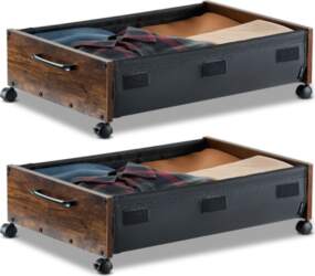 VEVOR Under Bed Storage with Wheels