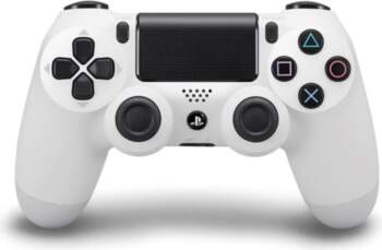White Wireless Game Controller for PS4