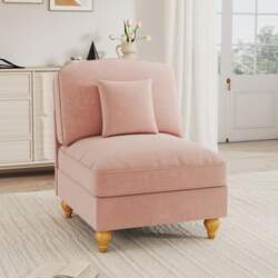 Windsor Sofa without Armrest Chenille with