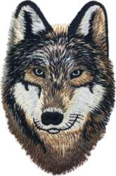 Wolf Patch, Thermo-Iron 7cm
