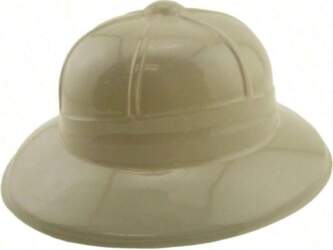24Pc Khaki Tan Soft Plastic Pith