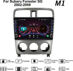 2 Din Android automašīnas radio multivides