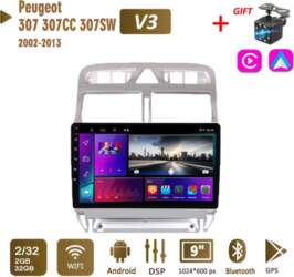 2 Din Android automašīnas radio priekš