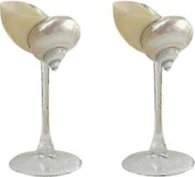 2 Pcs Seashell Glasses Conch Cup